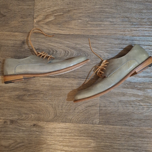 Ted Baker London Men's Patent Leather Oxford Derby Shoe. - Picture 4 of 14